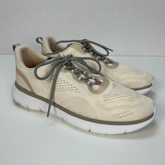 Cole Haan Men's ZERØGRAND Journey Running Sneaker C34941 Sz 12 W Ivory Trainers - Picture 1 of 12